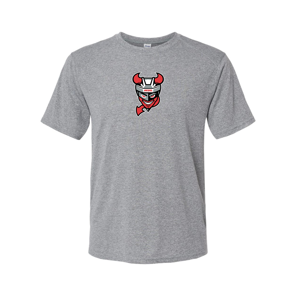 Men's Binghamton Devils Logo Polyester T-Shirt