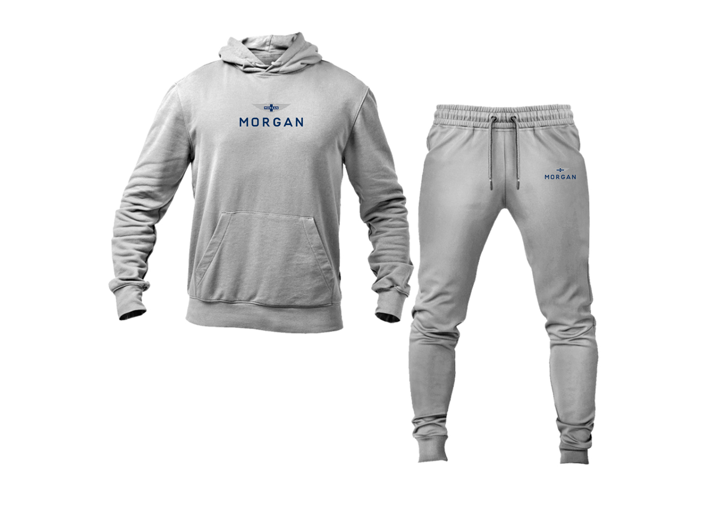 Men's Morgan Logo Hoodie Joggers Set