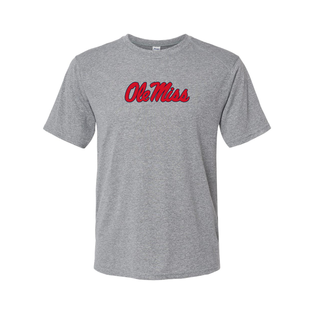 Men's Mississippi Rebels Logo Polyester T-Shirt