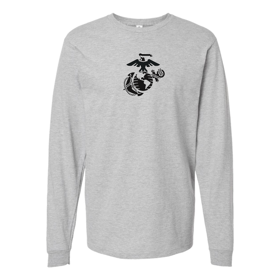 Youth USMC Symbol Cotton Long Sleeve T-Shirt