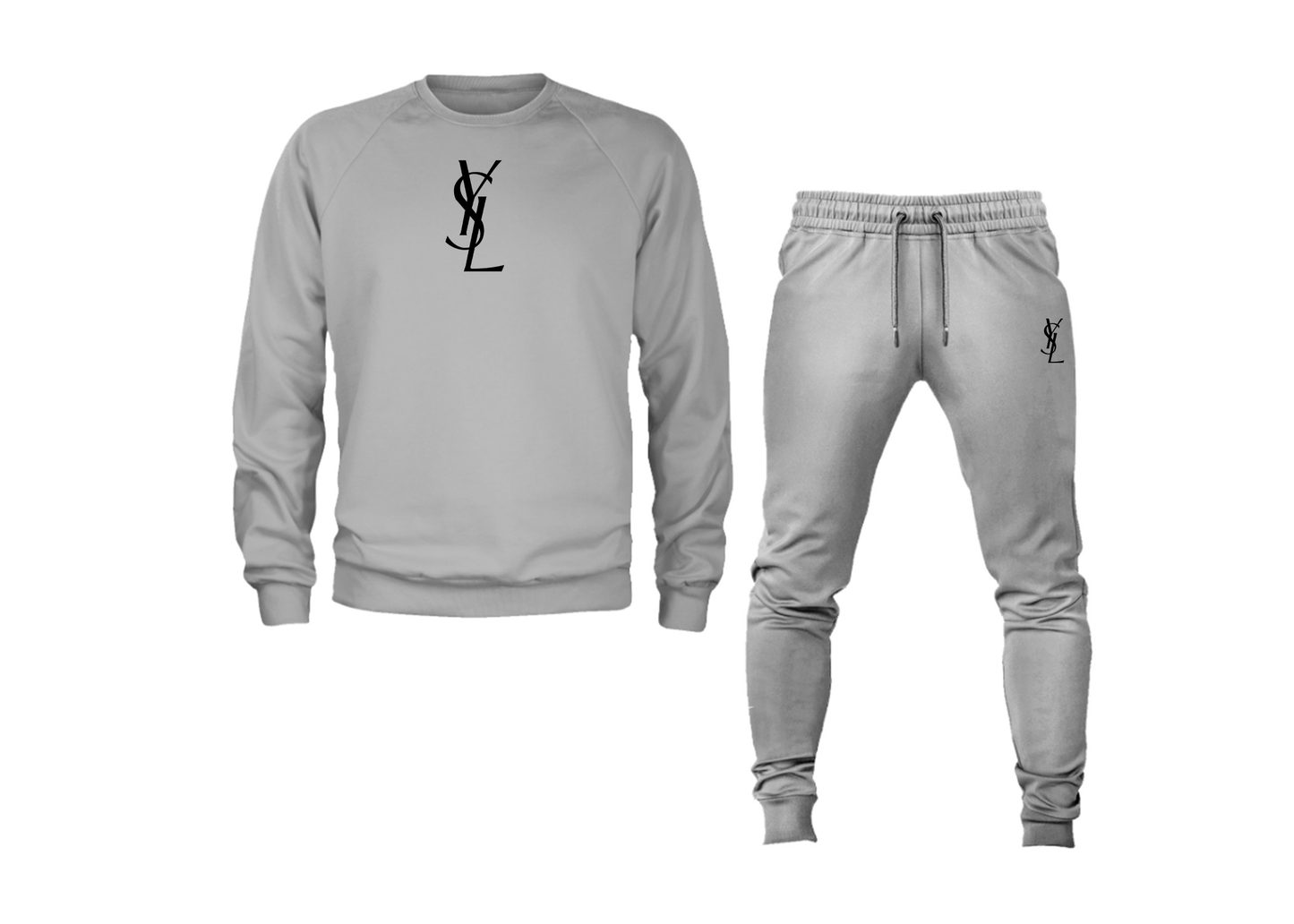 Men's YSL Crewneck Sweatshirt Joggers Suit