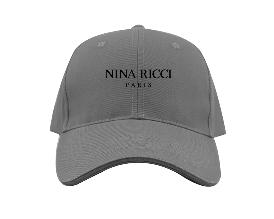 Nina Ricci Paris Logo Dad Baseball Cap Hat