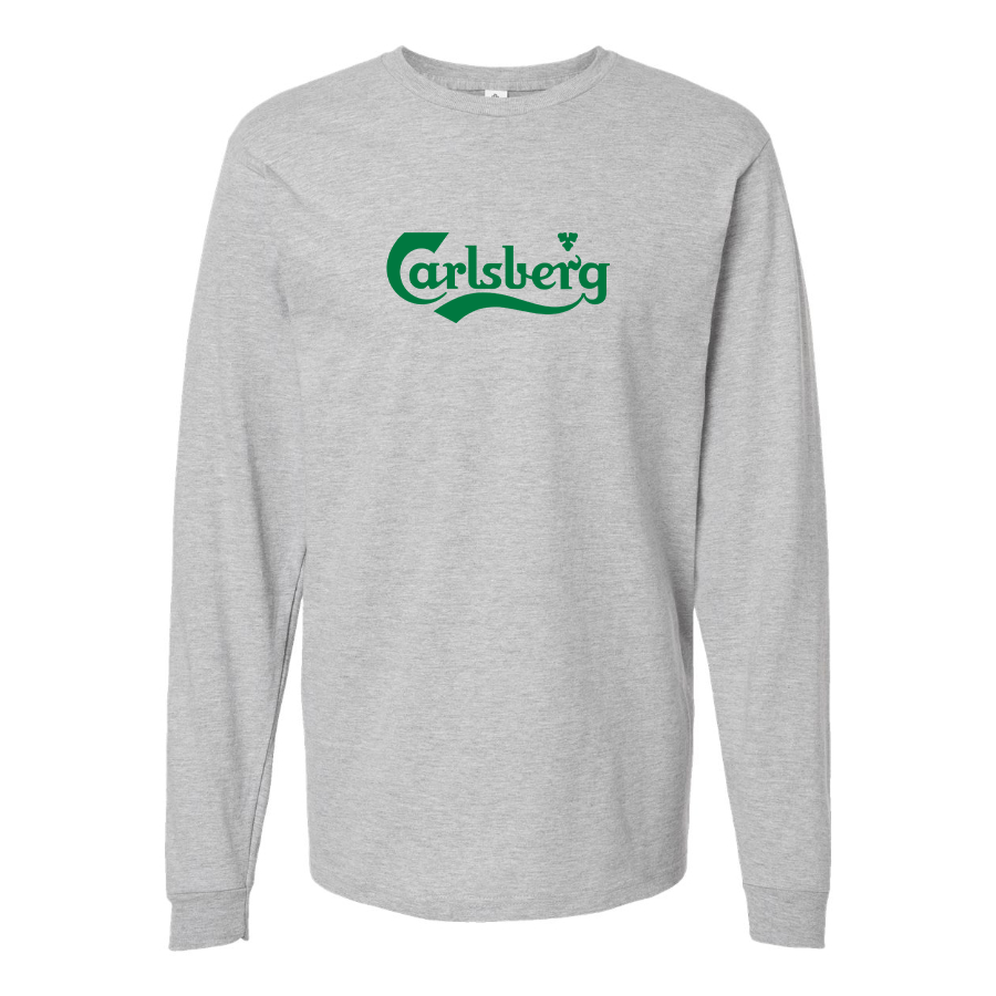 Men's Carlsbery Logo Long Sleeve T-Shirt