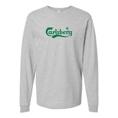 Men's Carlsbery Logo Long Sleeve T-Shirt