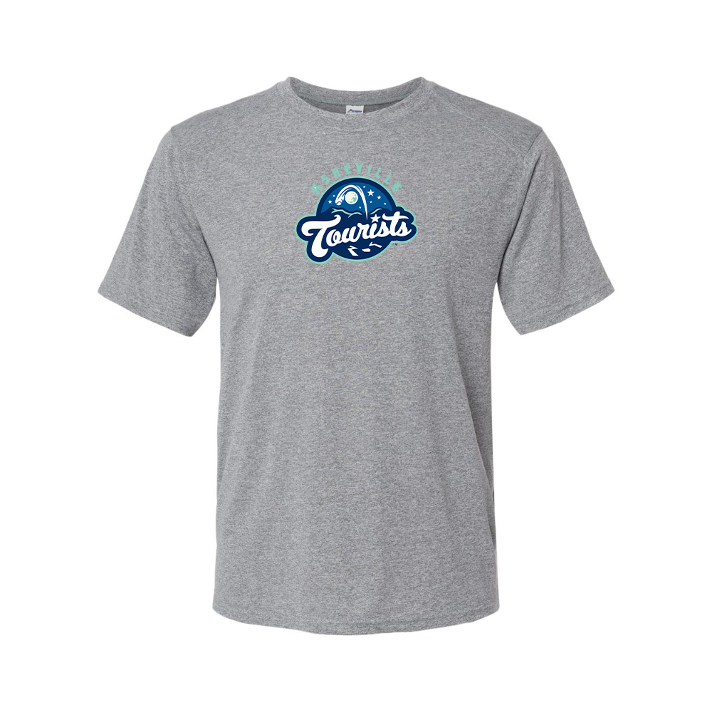 Men's Asheville Tourists Logo Polyester T-Shirt