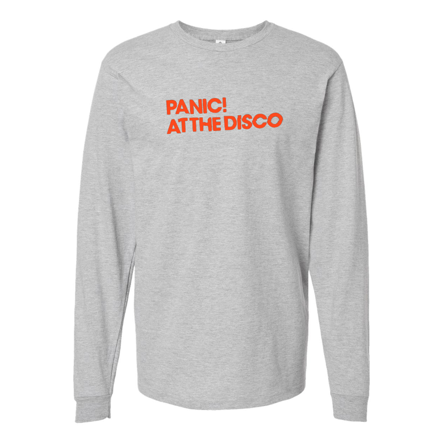 Youth Panic! At The Disco Logo Cotton Long Sleeve T-Shirt