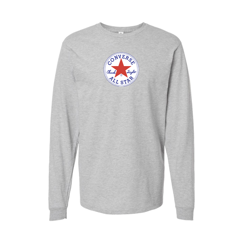 Youth Chuck Taylor All Star Logo Cotton Long Sleeve T-Shirt