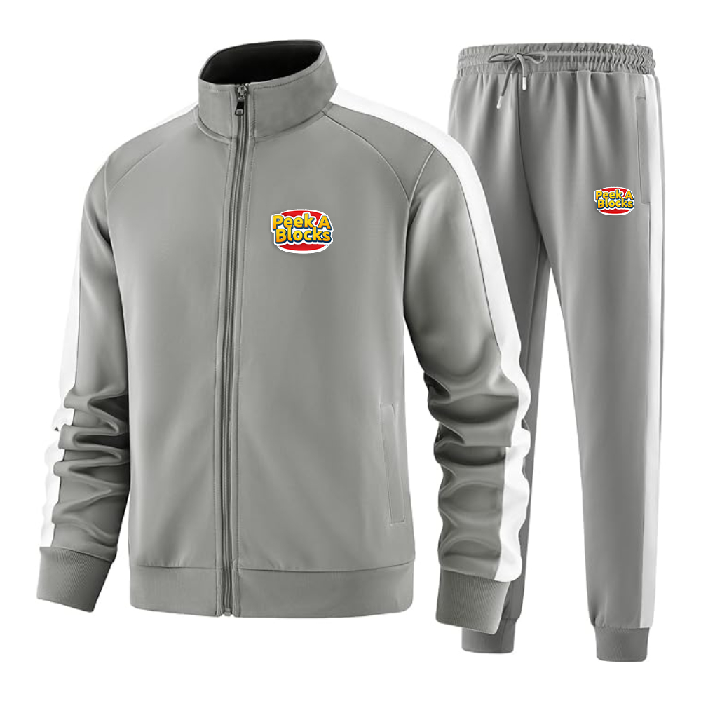 Men's Peek A Blocks Logo Dri-Fit TrackSuit