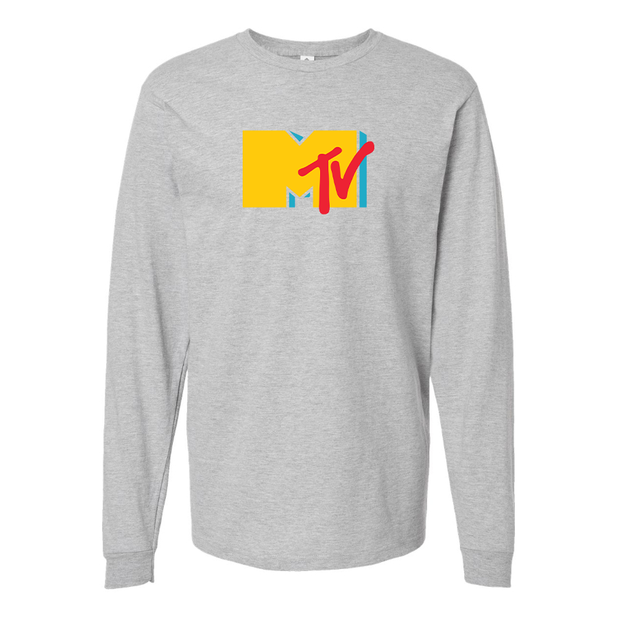 Men's MTV Logo Long Sleeve T-Shirt