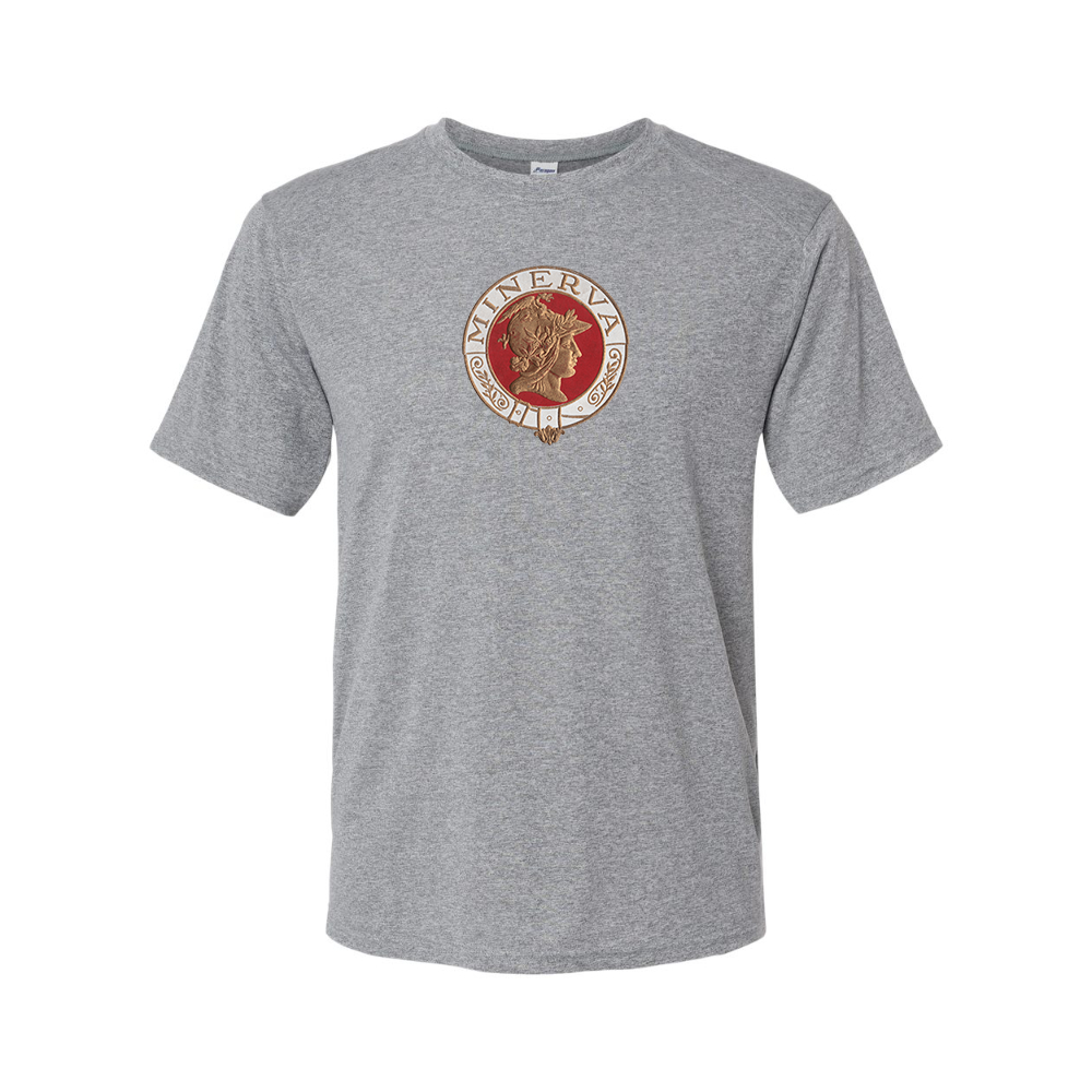 Men's Minerva Cars Logo Polyester T-Shirt