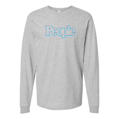 Men's People Magazine Logo Long Sleeve T-Shirt