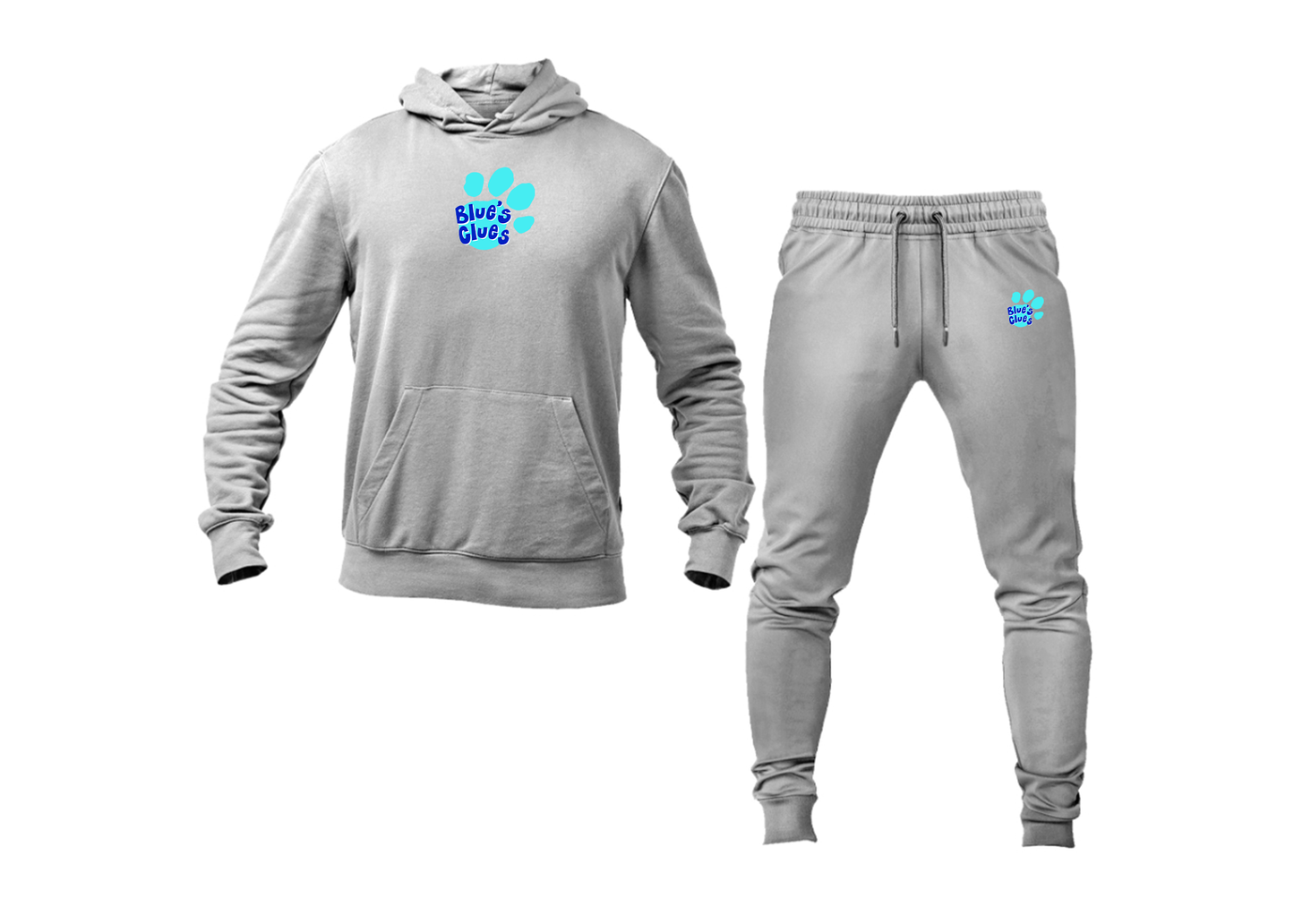 Men's Blues Clues Logo Hoodie Joggers Set