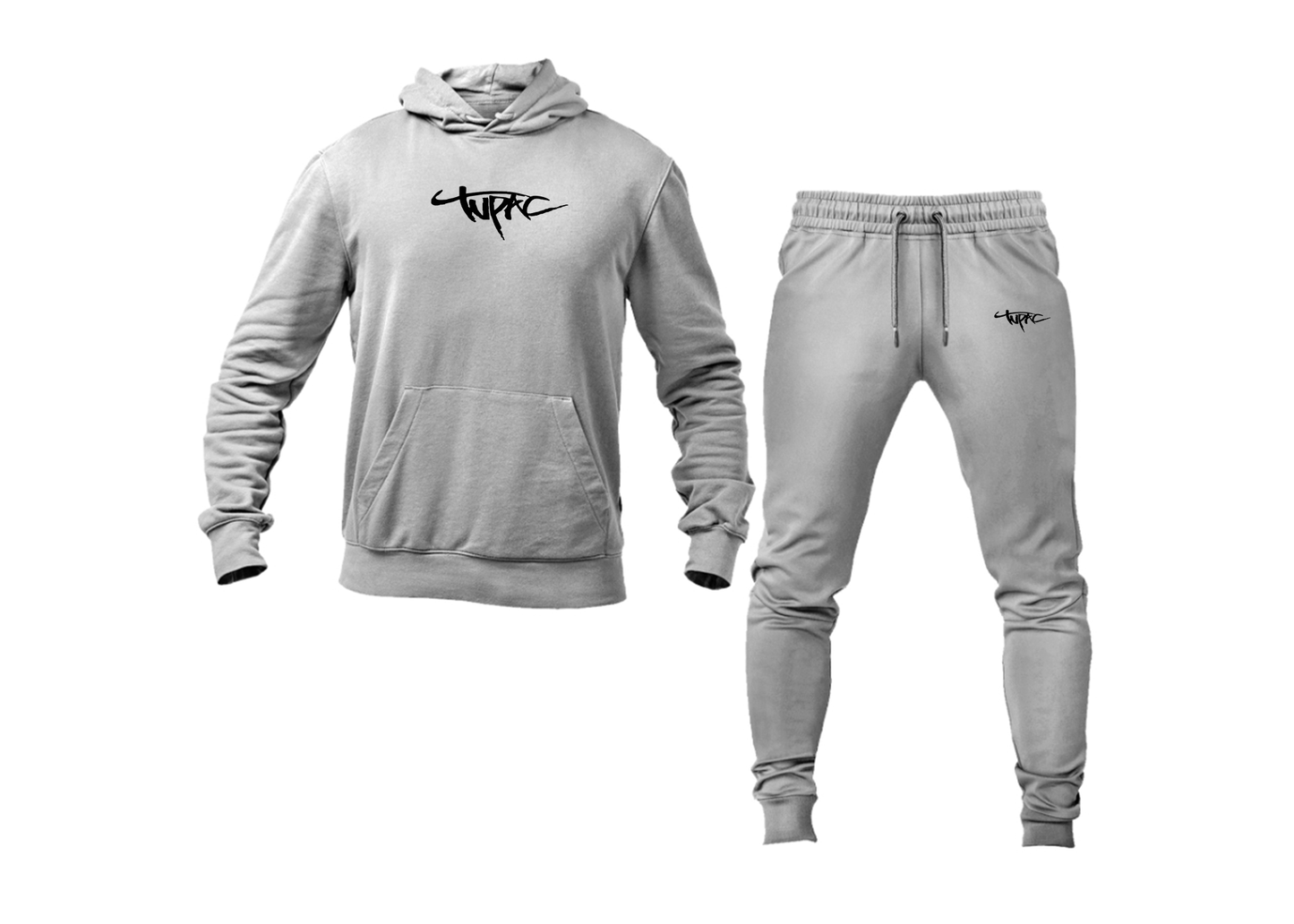 Men's 2pac Logo Hoodie Joggers Set
