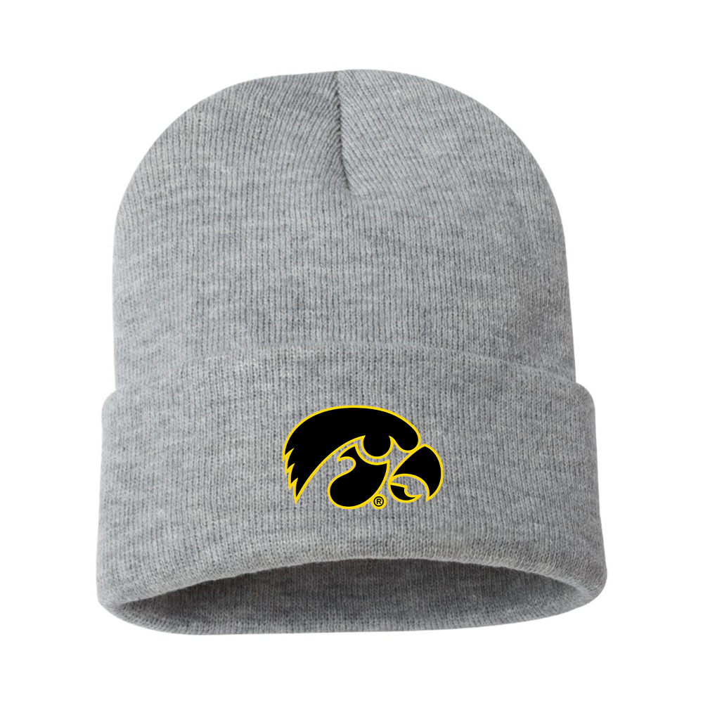 Lowa Hawkeyes Logo Beanie Hat