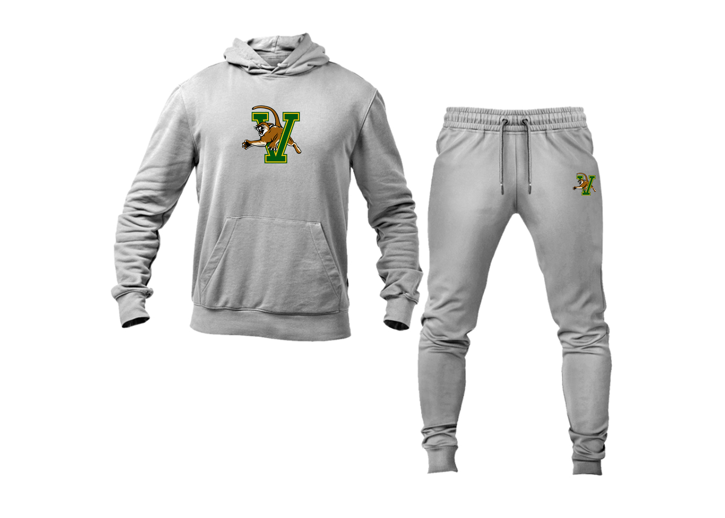 Men's Vermont Catamounts Hoodie Joggers Set