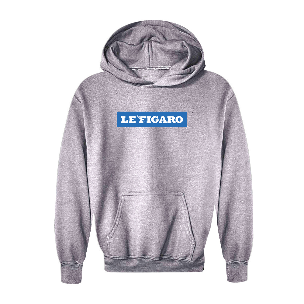 Youth Le Figaro Logo Pullover Hoodie