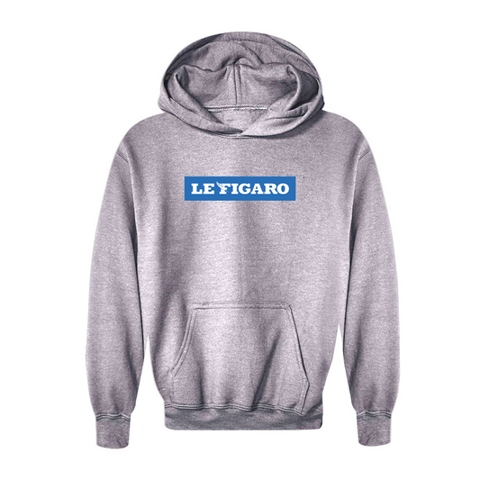Youth Le Figaro Logo Pullover Hoodie