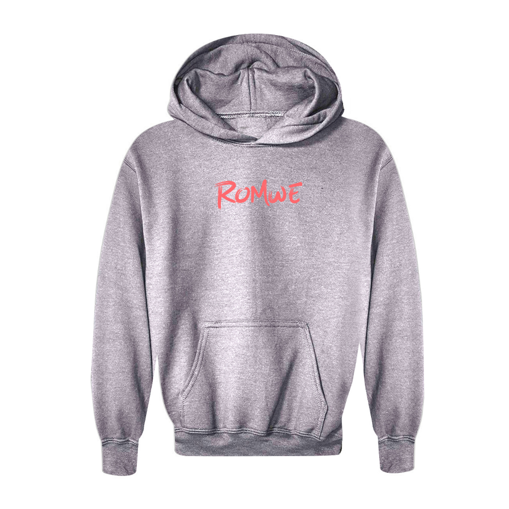 Youth Romwe Logo Pullover Hoodie