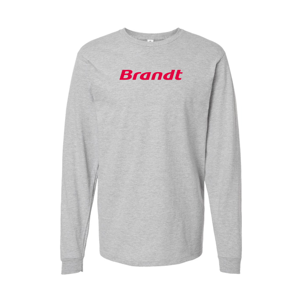Youth Brandt Logo Cotton Long Sleeve T-Shirt