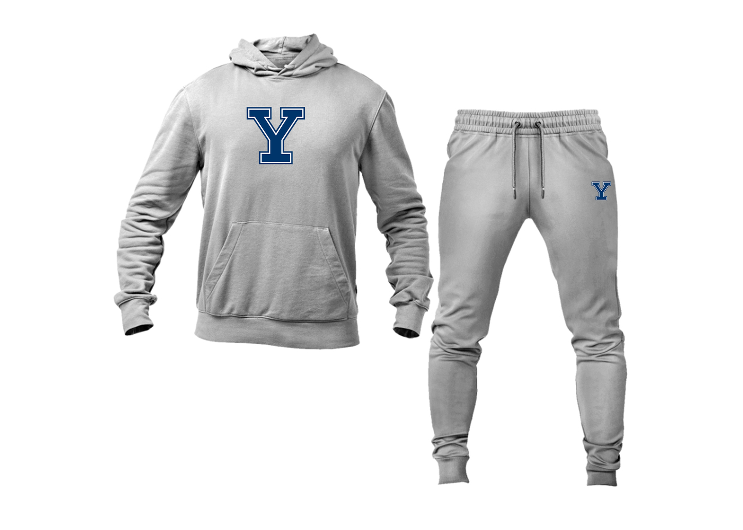Men's Yale Bulldogs Hoodie Joggers Set