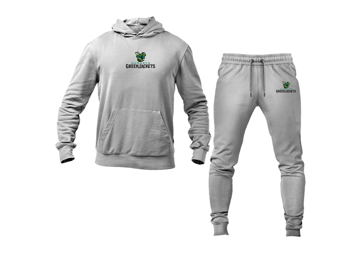 Men's Augusta GreenJackets Logo Hoodie Joggers Set