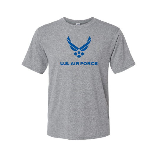 Men's US Airforce Logo Polyester T-Shirt