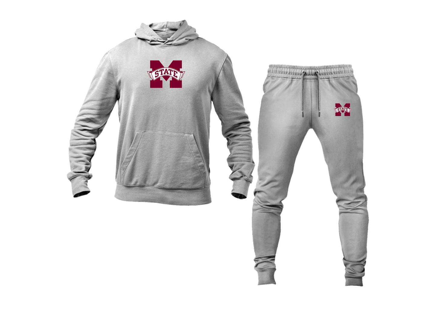 Men's Mississippi State Bulldogs Logo Hoodie Joggers Set