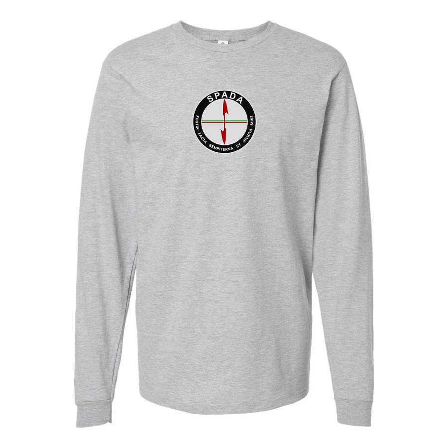 Youth Spada Vetture Sport Logo Cotton Long Sleeve T-Shirt