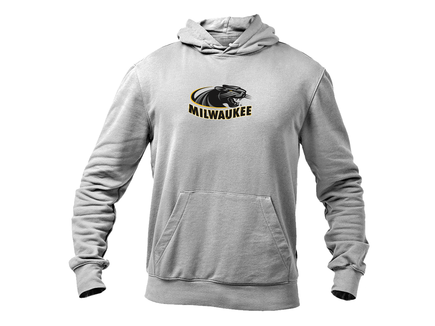 Men's Wisconsin Milwaukee Panthers Gildan  Heavy Blend Hooded Sweatshirt