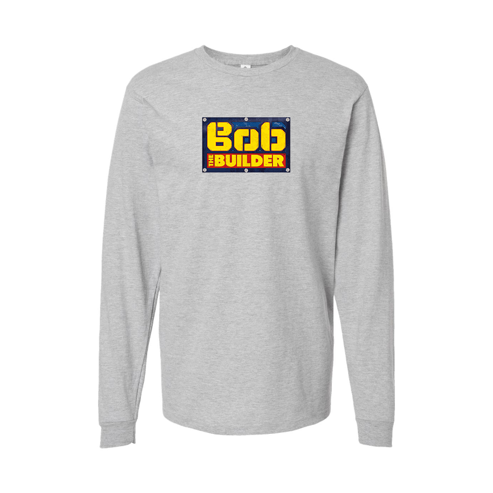 Youth Bob the Builder Logo Cotton Long Sleeve T-Shirt
