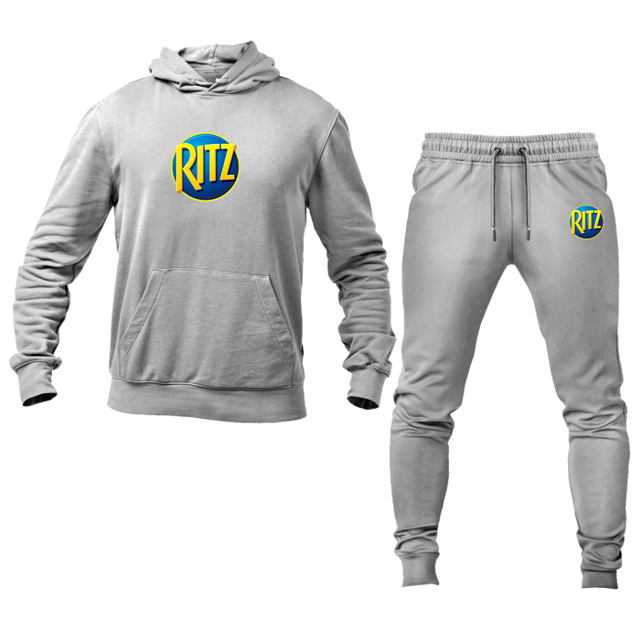 Men's Ritz Crackers Logo Hoodie Joggers Set