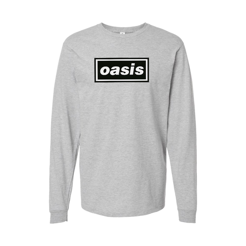 Youth Oasis Logo Cotton Long Sleeve T-Shirt