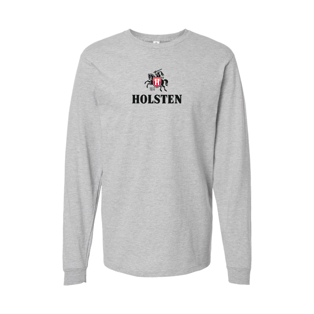 Youth Holsten Logo Cotton Long Sleeve T-Shirt