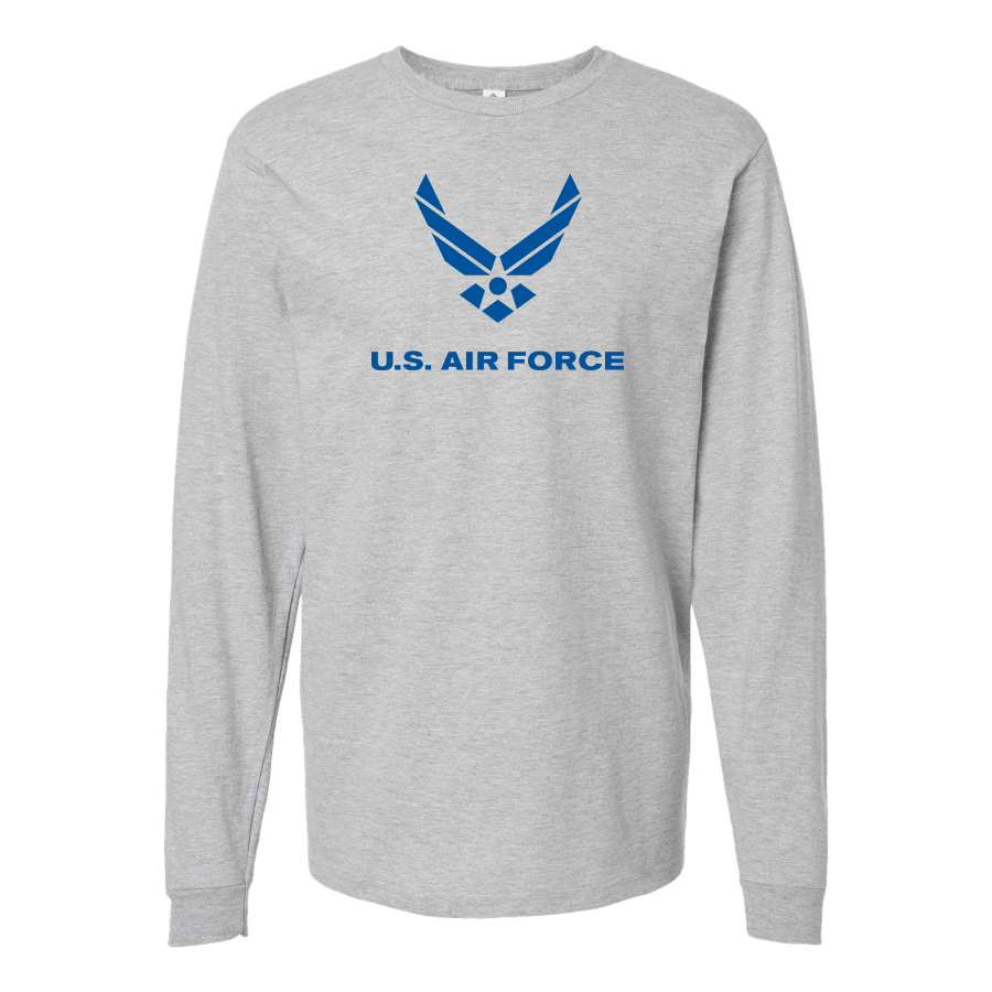 Men's US Airforce Logo Long Sleeve T-Shirt