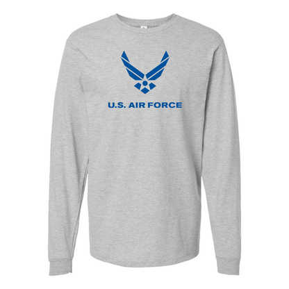 Men's US Airforce Logo Long Sleeve T-Shirt