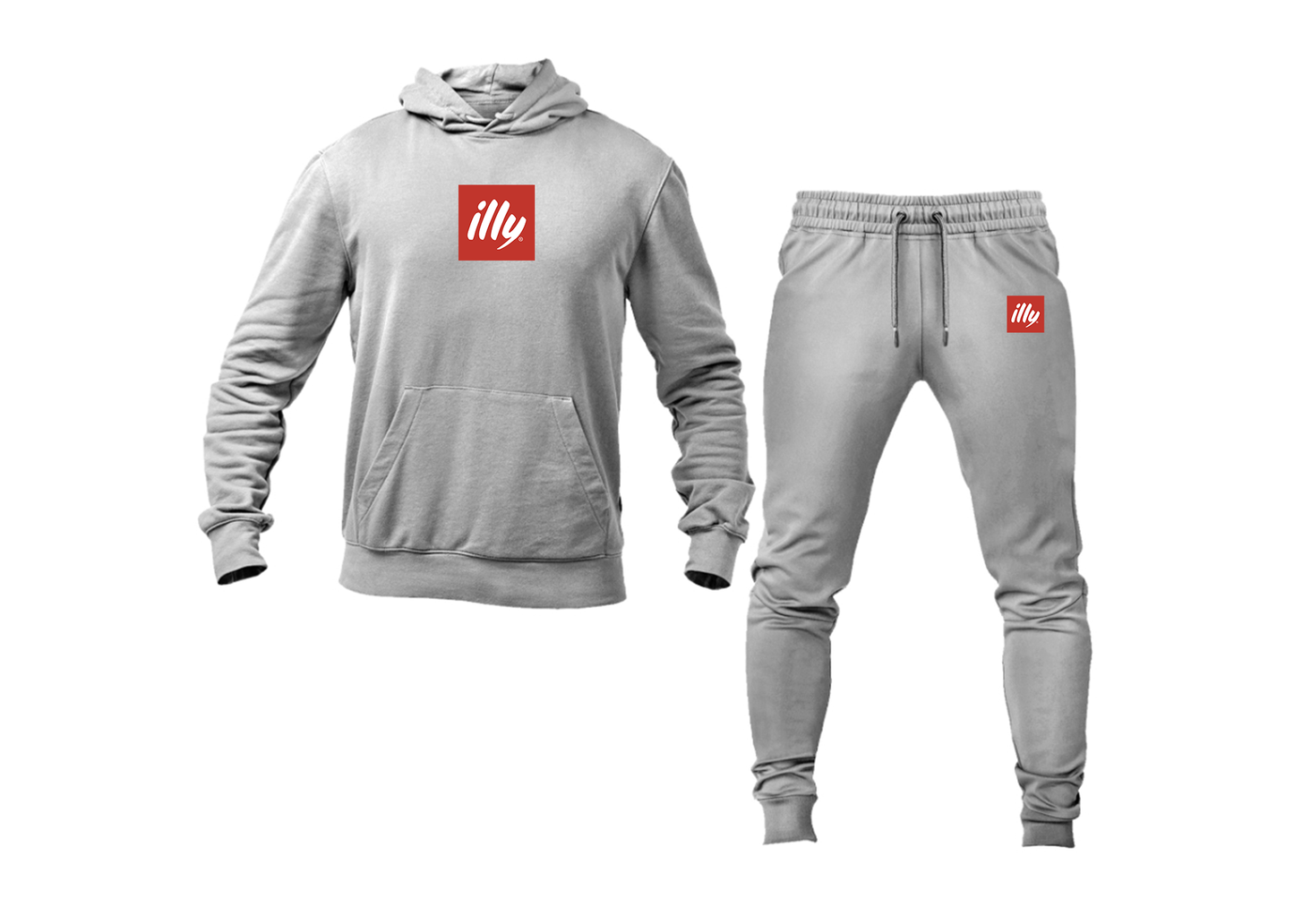 Men's Illy Logo Hoodie Joggers Set