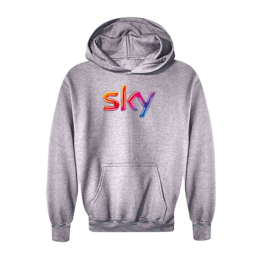 Youth Sky Logo Pullover Hoodie