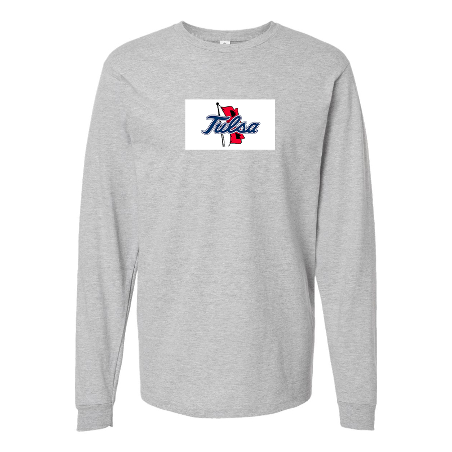 Men's Tulsa Golden Hurricane Logo Long Sleeve T-Shirt