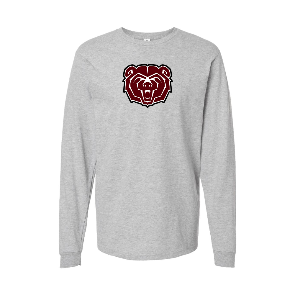 Youth Missouri State Bears Logo Cotton Long Sleeve T-Shirt
