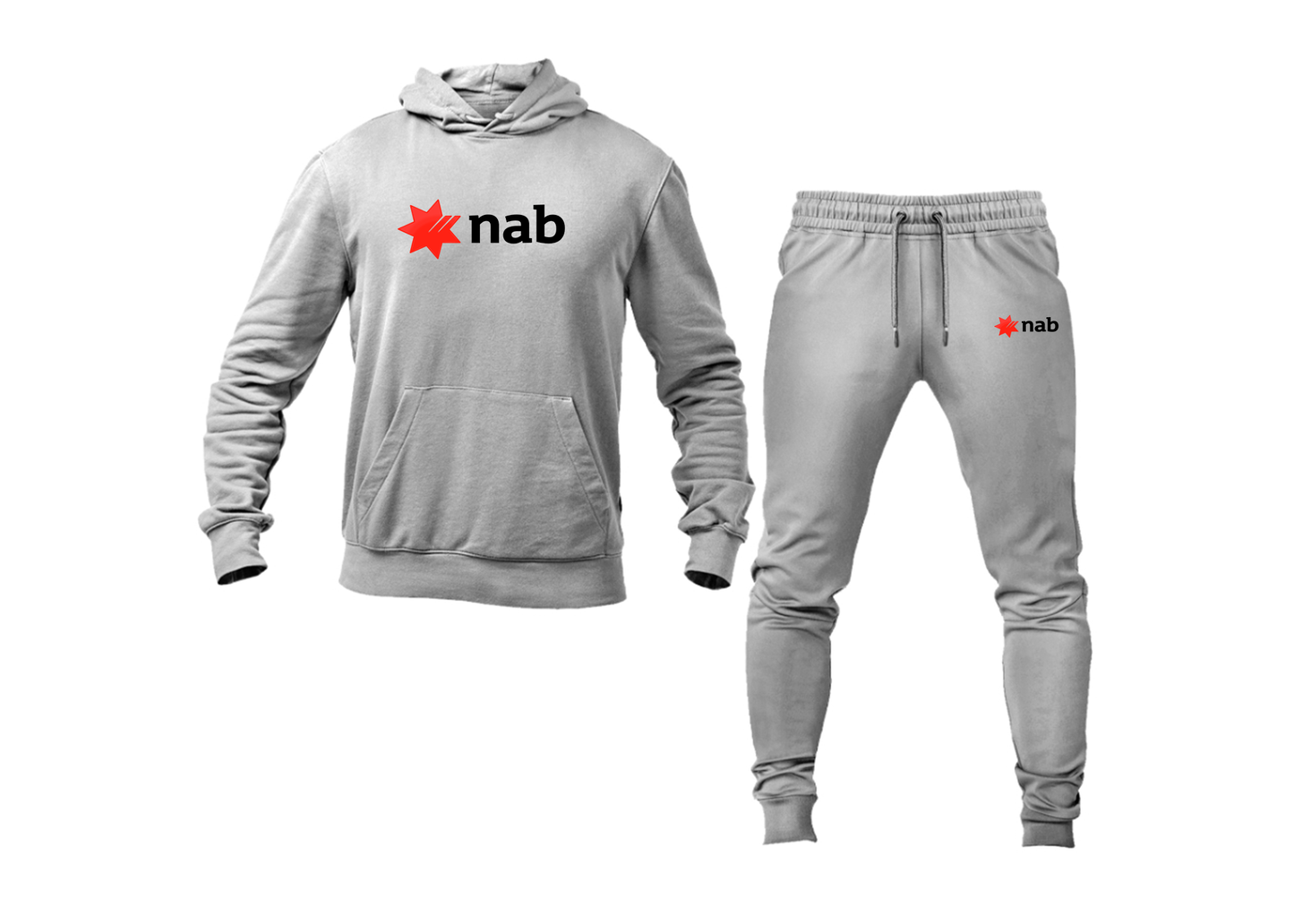Men's NAB (National Australia Bank) Logo Hoodie Joggers Set