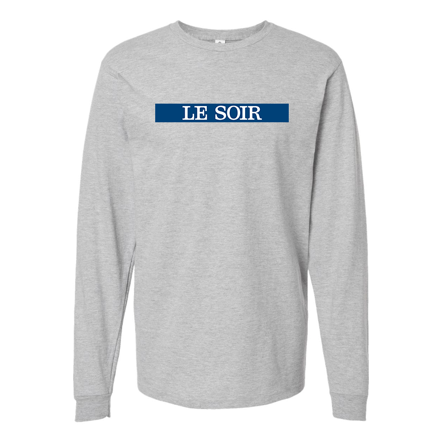 Men's Le soir Logo Long Sleeve T-Shirt