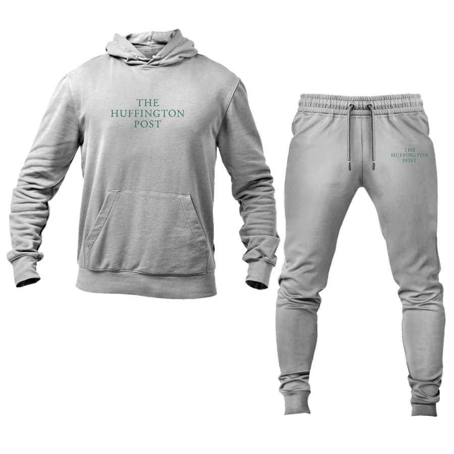 Men's The Huffington Post Logo Hoodie Joggers Set