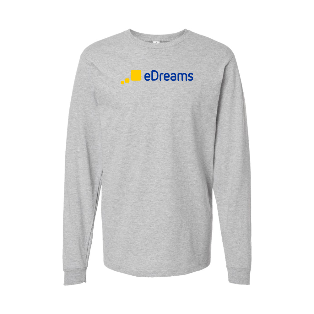 Youth Edreams Logo Cotton Long Sleeve T-Shirt