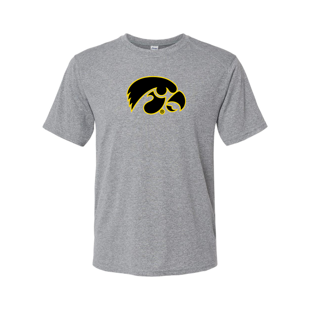 Men's Lowa Hawkeyes Logo Polyester T-Shirt