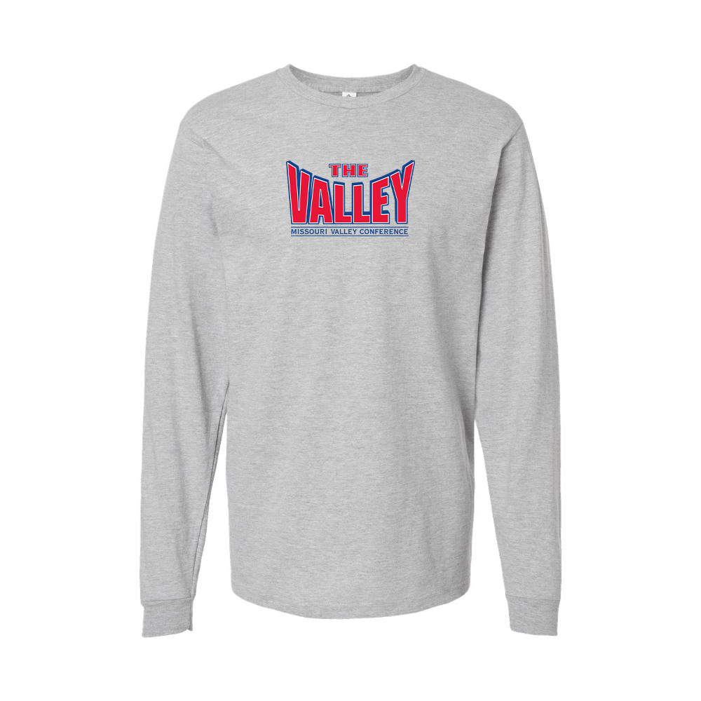 Youth Missouri Valley Conference Logo Cotton Long Sleeve T-Shirt