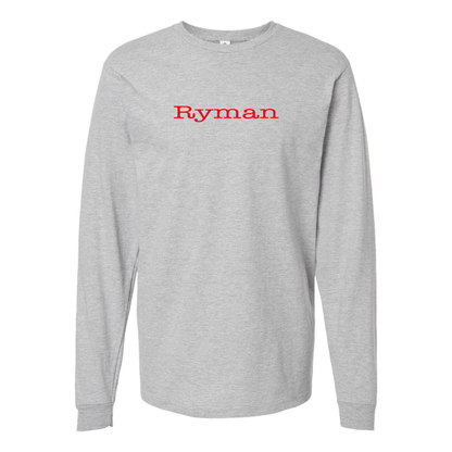 Men's Ryman Logo Long Sleeve T-Shirt
