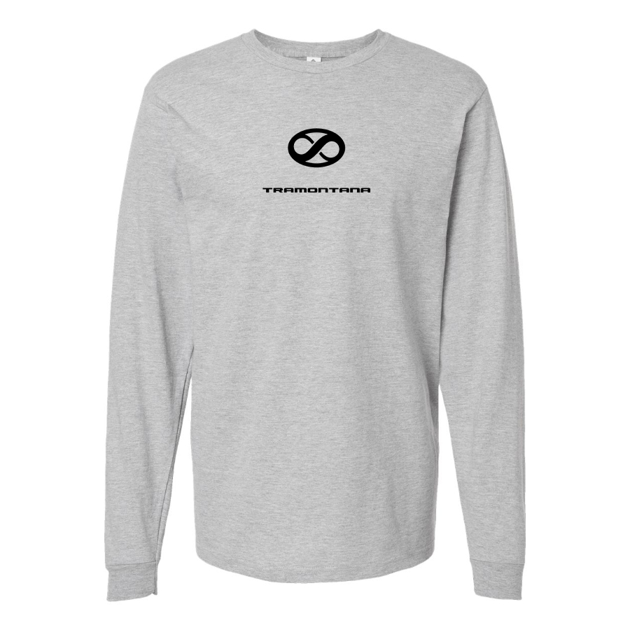 Youth Tramontana Logo Cotton Long Sleeve T-Shirt