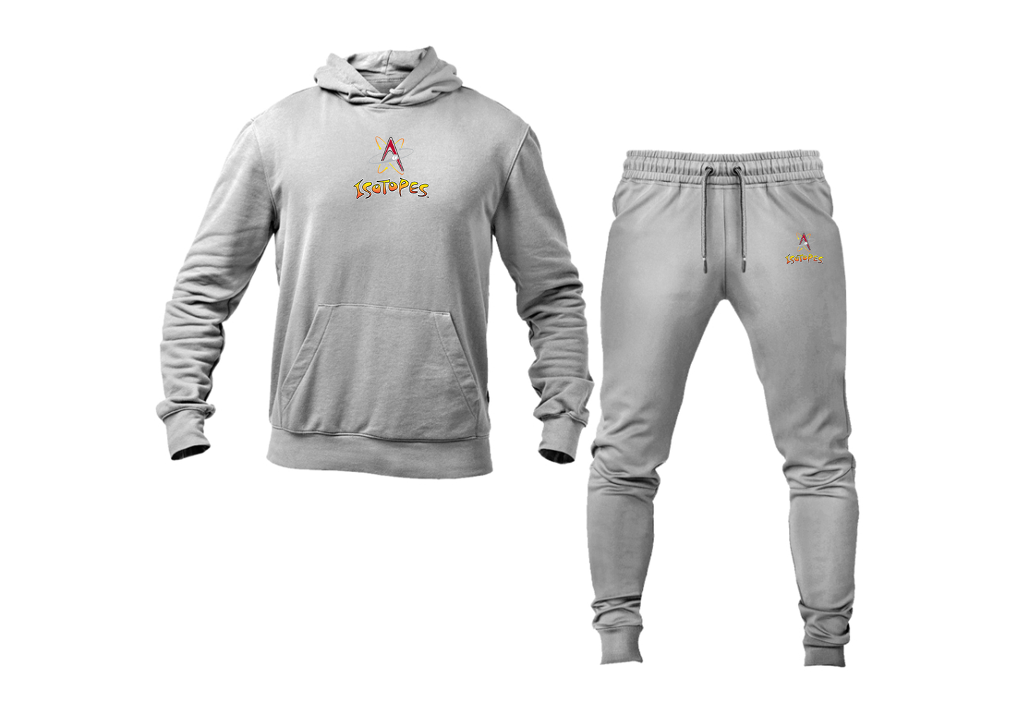 Men's Albuquerque Isotopes Logo Hoodie Joggers Set
