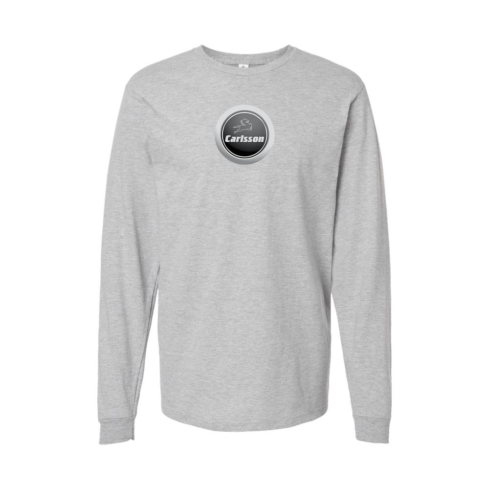 Youth Carlsson Logo Cotton Long Sleeve T-Shirt