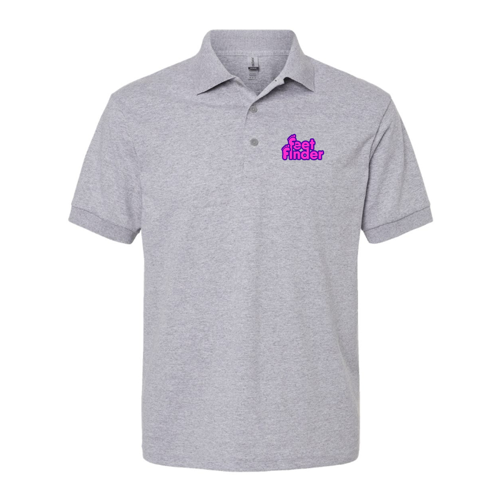 Men's FeetFinder Logo Dry Blend Polo